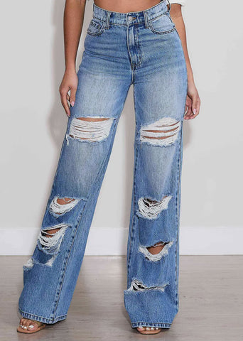 Distress don’t Stress denim